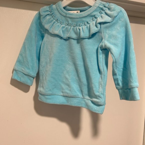 FIRST IMPRESSIONS GIRLS SUGAR BLUE TOP - Picture 1 of 6